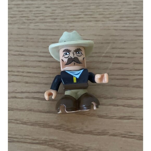 Fisher Price Trio Blocks Western Toy Stagecoach With Cowboy Figures Pretend Play - Picture 6 of 8